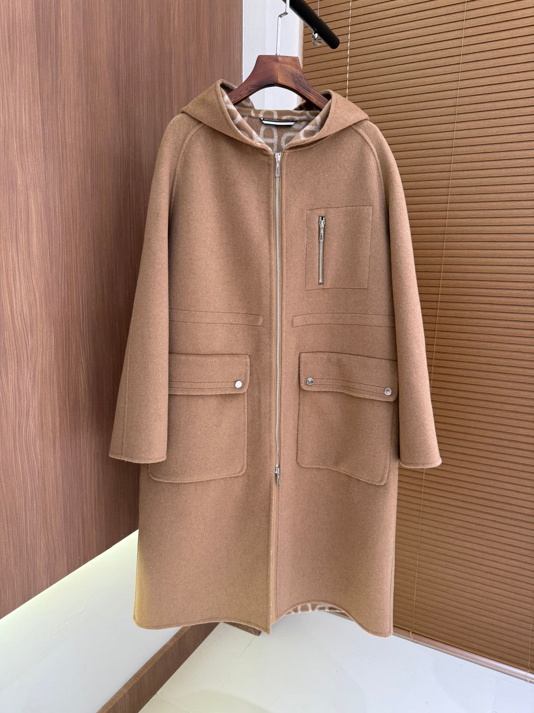 HERMES 25S WOOL COAT 101