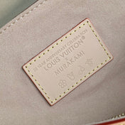 LV x TM DAUPHINE SOFT 28 IN COLORFUL MONOGRAM PATTERN AND WHITE COATED CANVAS