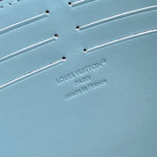 POCHETTE VOYAGE 26 IN SKY BLUE MONOGRAM ECLIPSE CALFSKIN