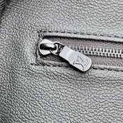 DOPP KIT 28 IN SKY BLUE MONOGRAM SHADOW CALFSKIN EMBOSSED LOGO