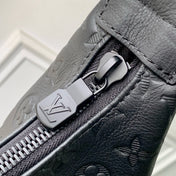 HOBO CARGO 35 IN BLACK MONOGRAM SHADOW CALFSKIN