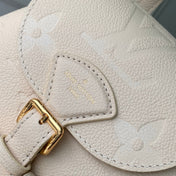 BACKUP BACKPACK 22 IN CREAM MONOGRAM EMPREINTE LEATHER