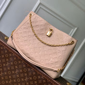 ANYTIME MM 42 IN NUDE PINK MONOGRAM EMPREINTE CALFSKIN