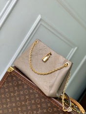 ANYTIME PM 34 IN ASH BROWN MONOGRAM EMPREINTE CALFSKIN