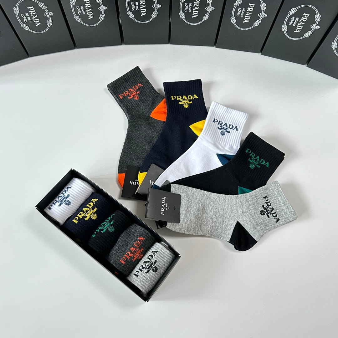 PRADA 26S ANKLE SOCKS 893689 (1 BOX)