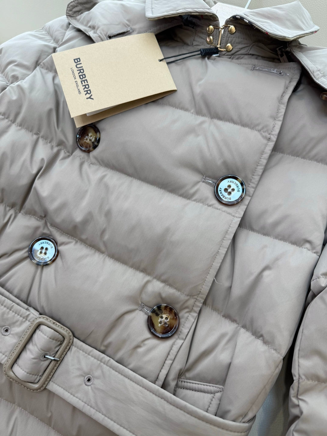 BURBERRY 25S LONG DOWN COAT 123