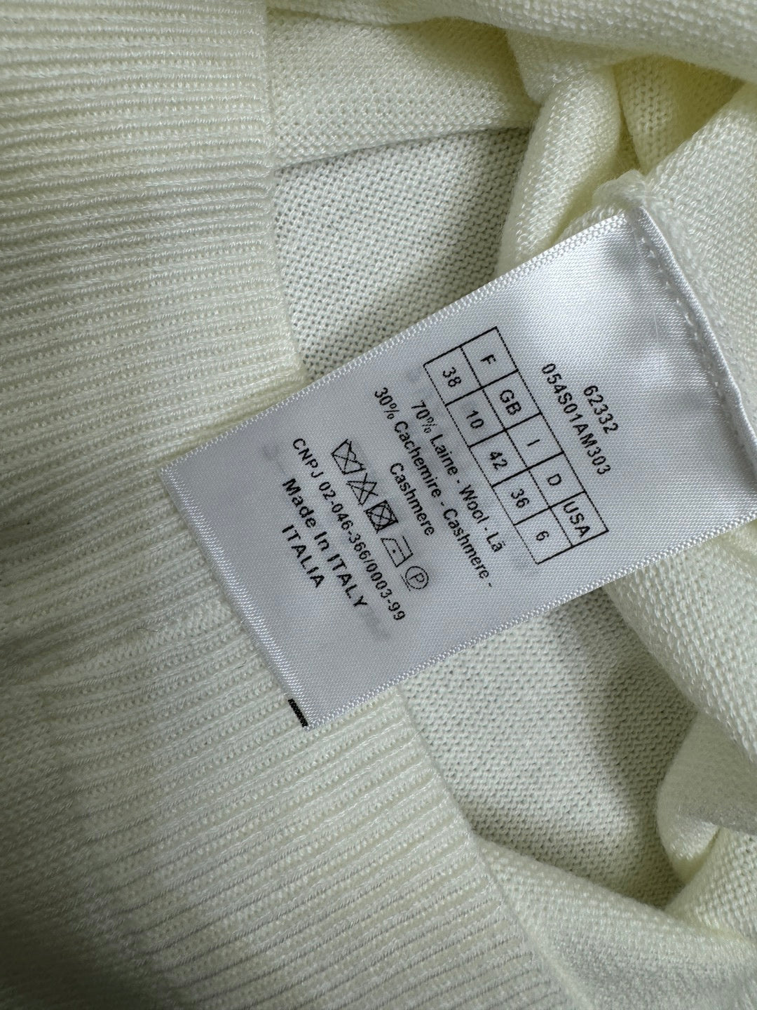 DIOR 25S MISS KNIT SHORT SLEEVE TOP 264242