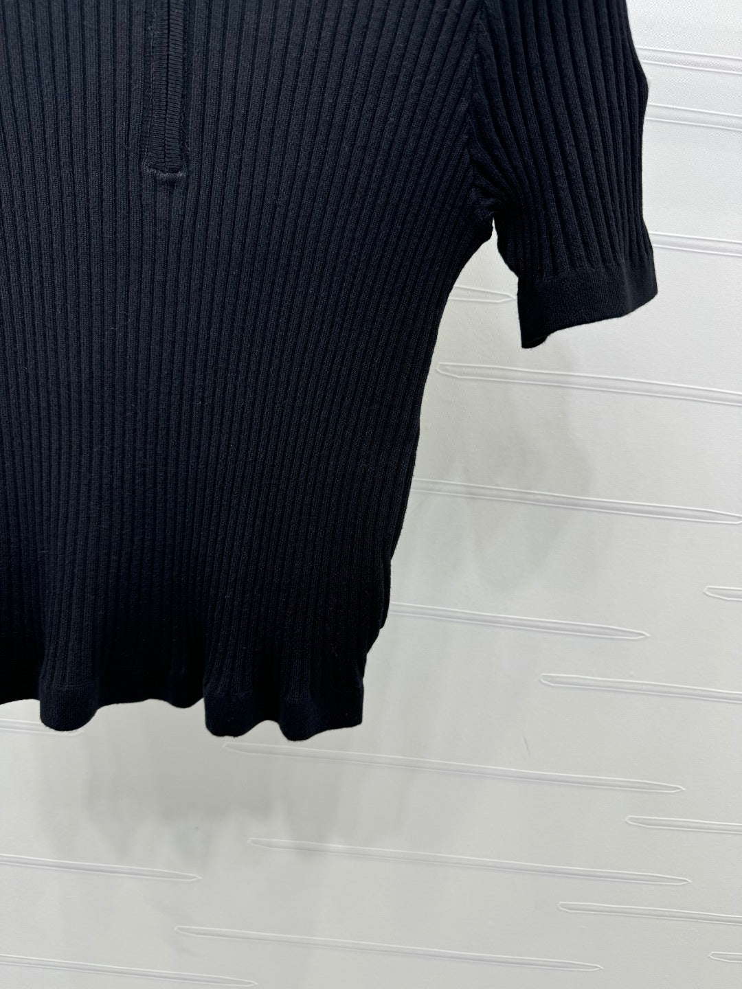 MONCLER 25S SHORT-SLEEVE KNIT TOP 255893