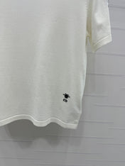DIOR SHORT-SLEEVE JACQUARD KNIT TOP 274853