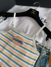 CHANEL KNIT CAMISOLE TOP 256898