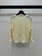 DIOR 25S 3D HAND KNIT CARDIGAN 264188