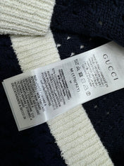 GUCCI SHORT-SLEEVE KNIT CARDIGAN 273214