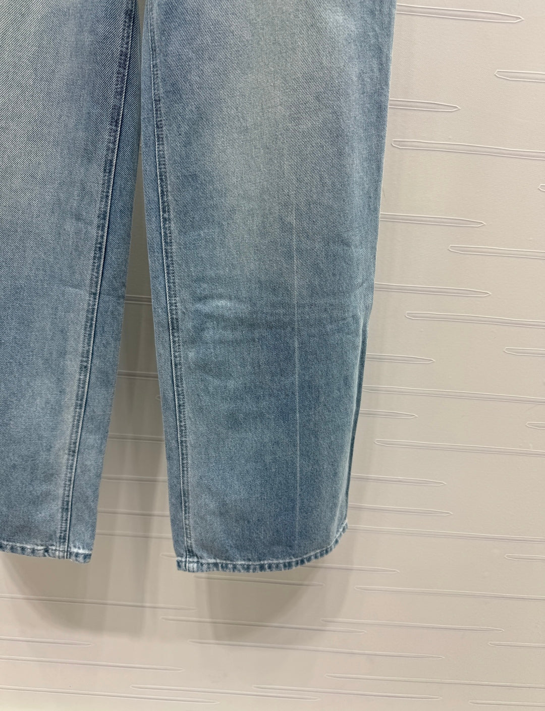 CHANEL 25S HIGH WAISTED DENIM PANTS 264194