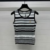 YSL 25S BLACK TRIM TANK TOP 264090