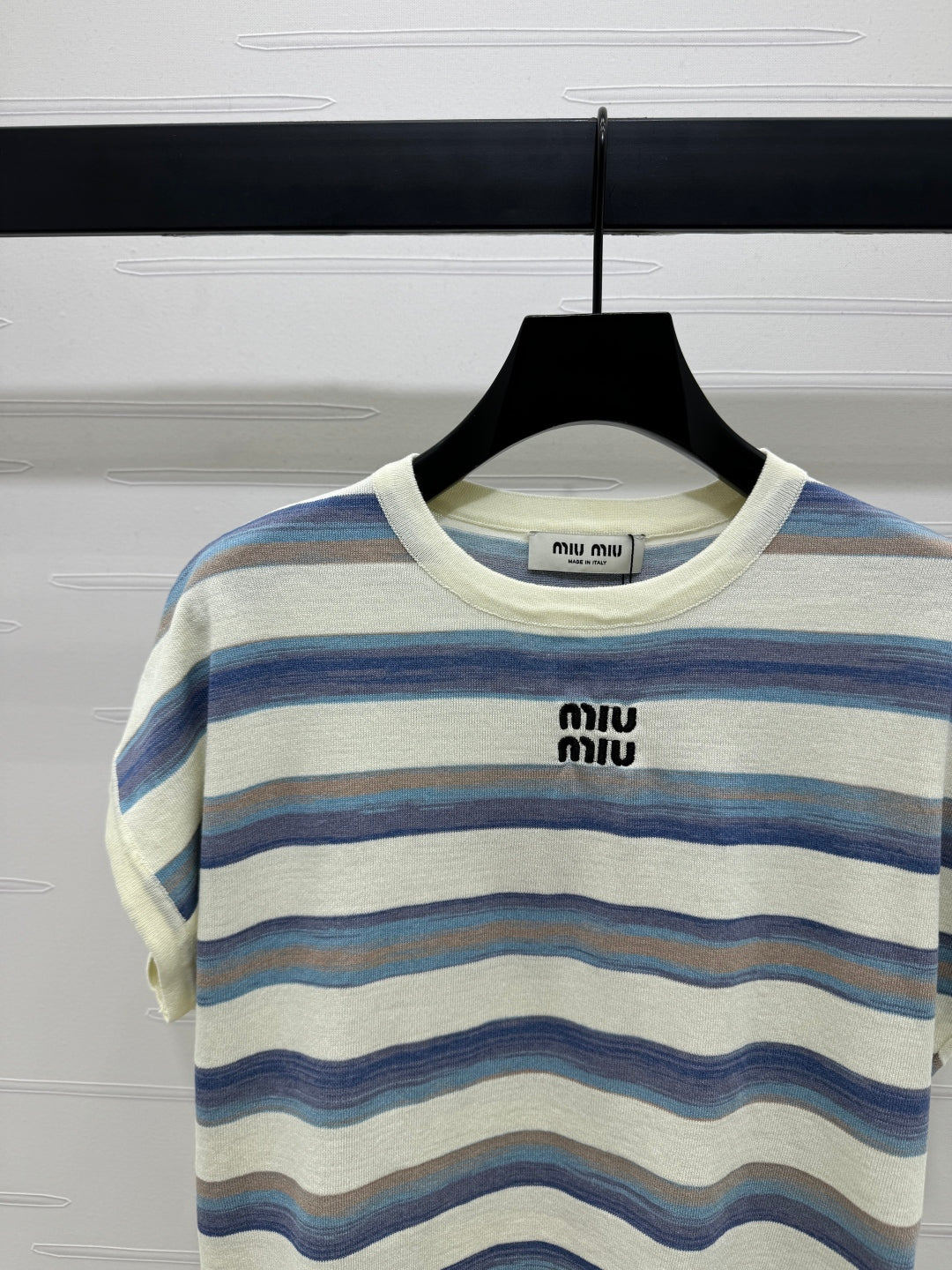 MIU 25S FLYING SLEEVE KNIT SWEATER 264147