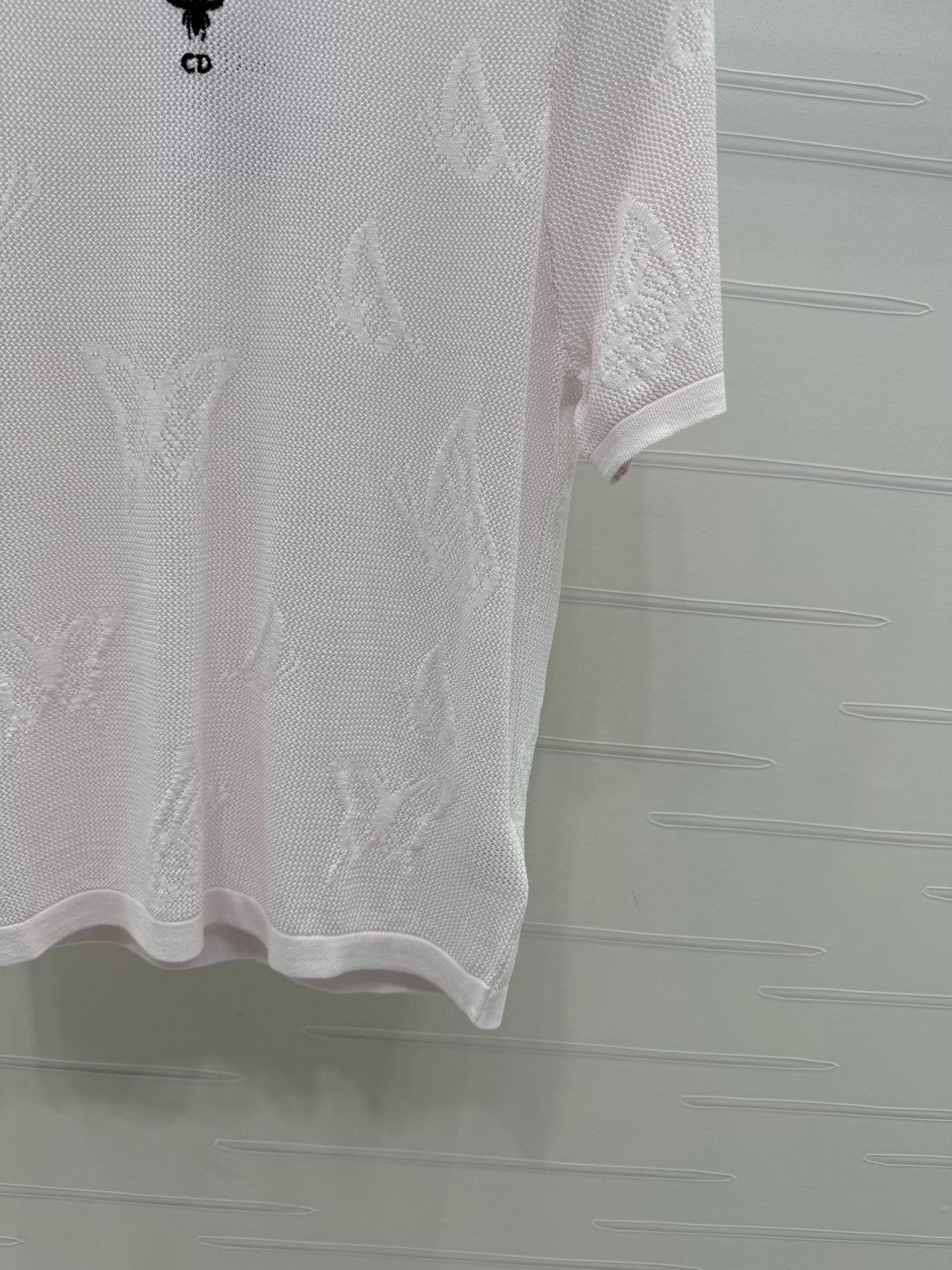 DIOR 25S BUTTERFLY WOVEN T-SHIRT 264062