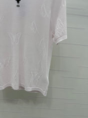 DIOR 25S BUTTERFLY WOVEN T-SHIRT 264062