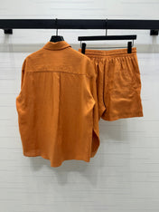CELINE 26S SHIRT AND SHORTS SET STYLE 89