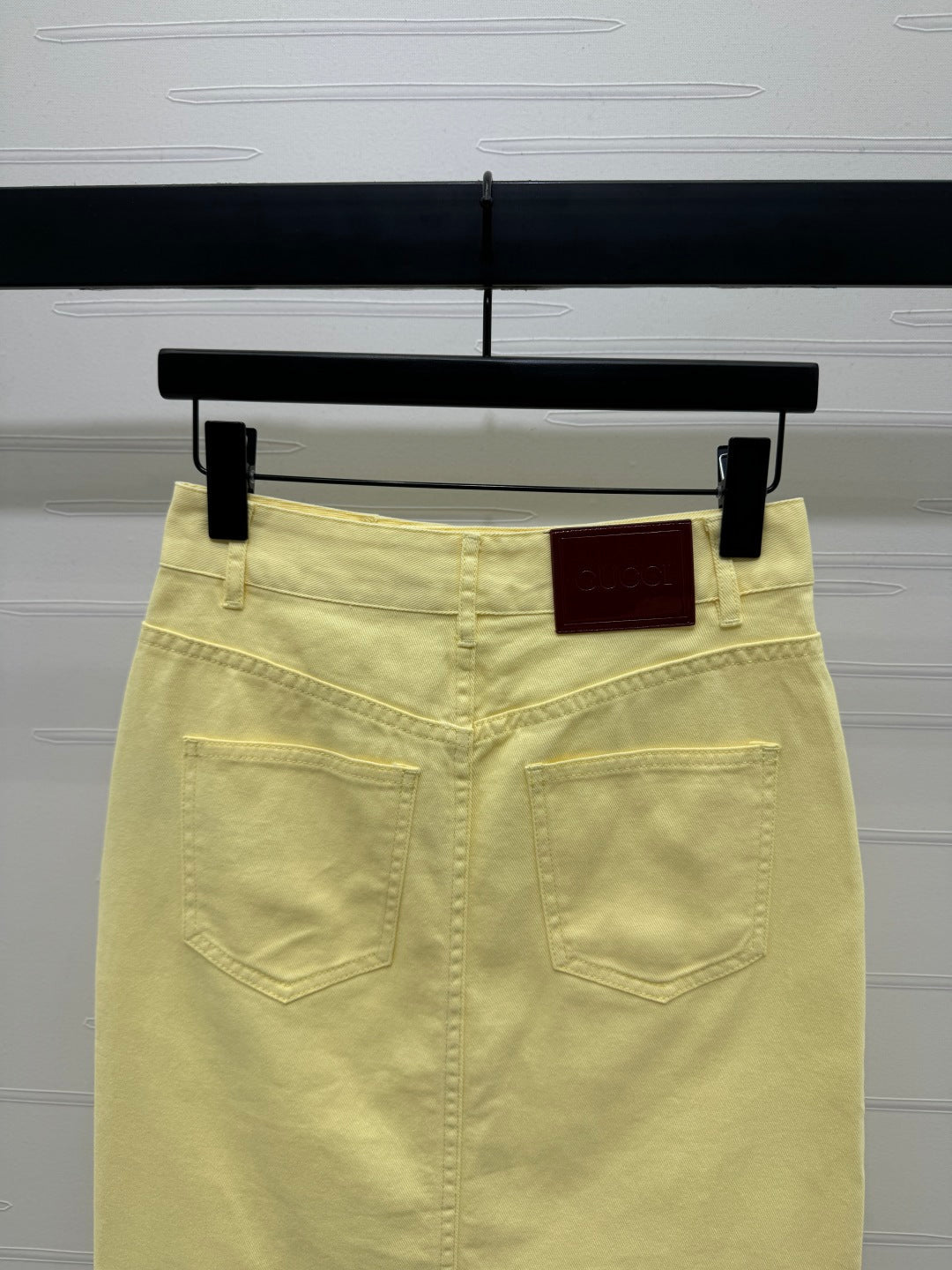 GUCCI SLIT DENIM SKIRT 269444