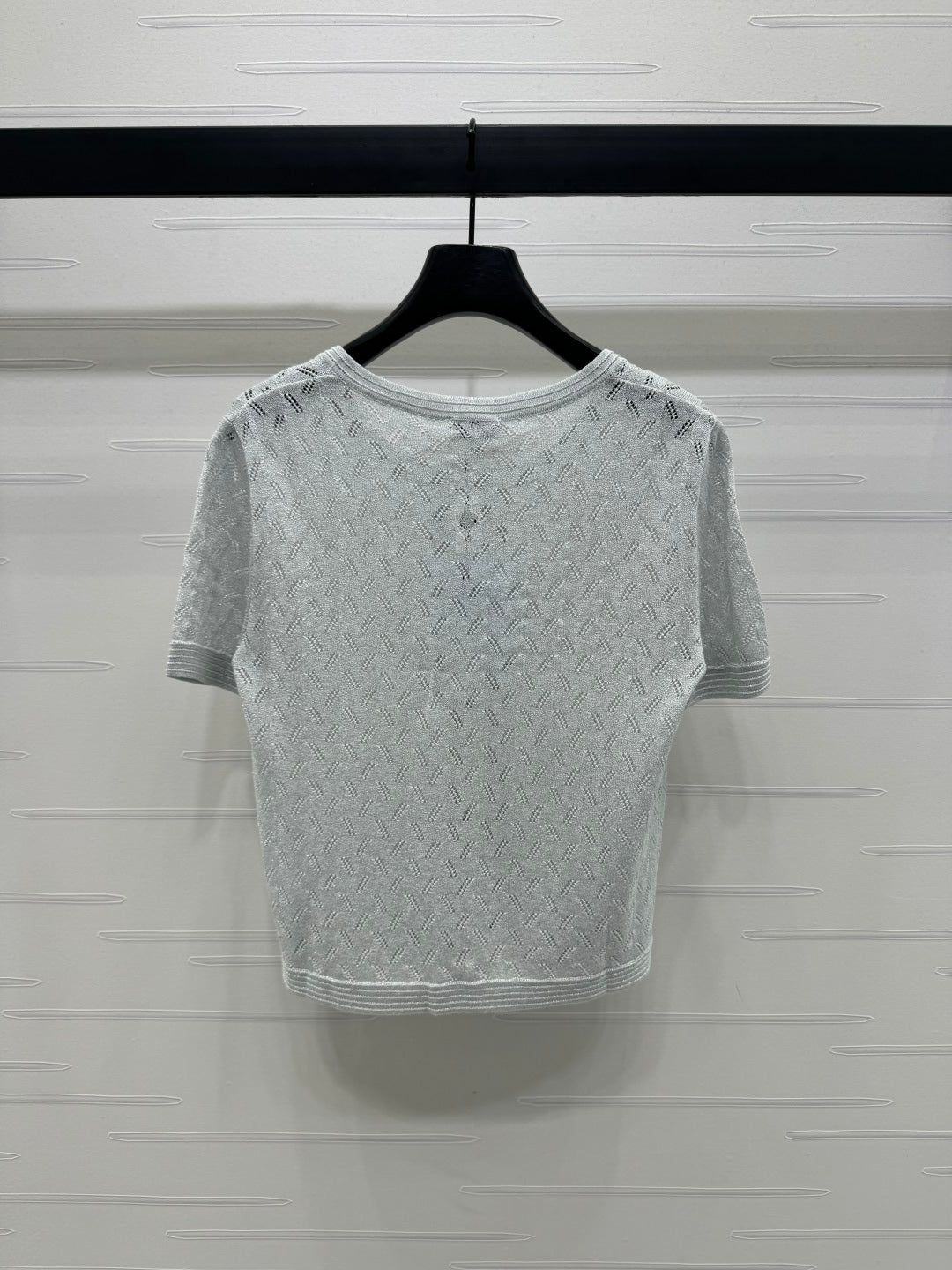 CHANEL SHORT-SLEEVE SEQUINNED KNIT CARDIGAN 269409
