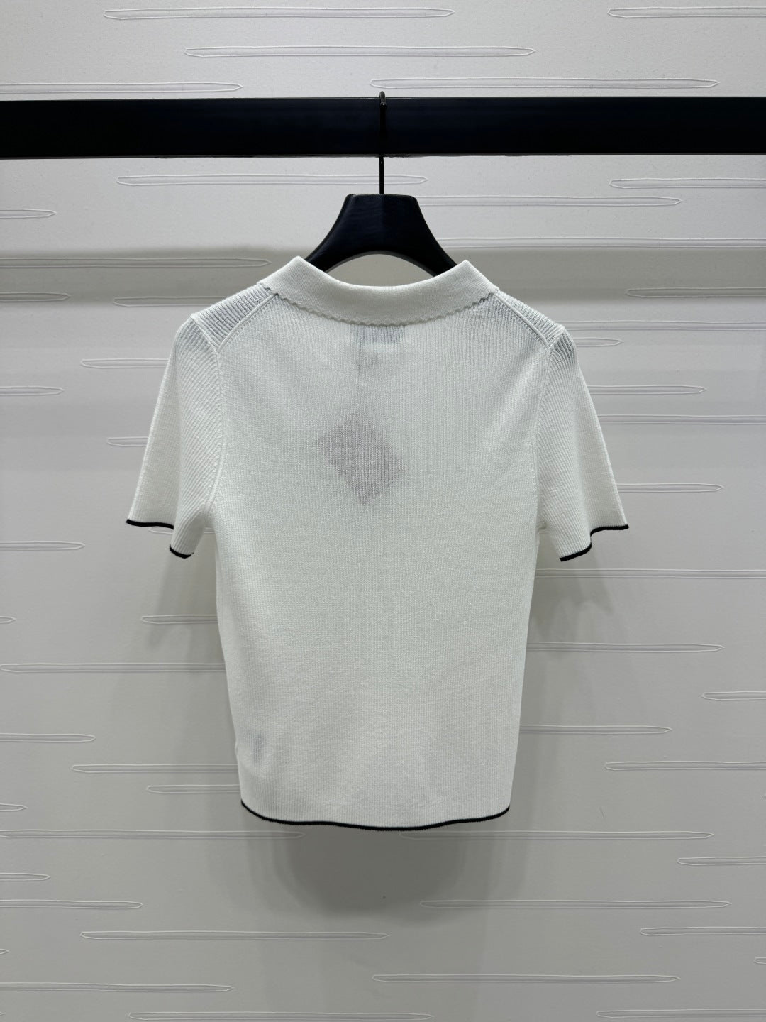 MIUMIU SHORT-SLEEVE KNIT POLO 269424