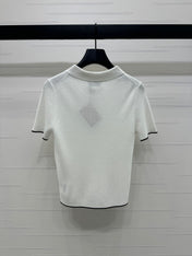 MIUMIU SHORT-SLEEVE KNIT POLO 269424