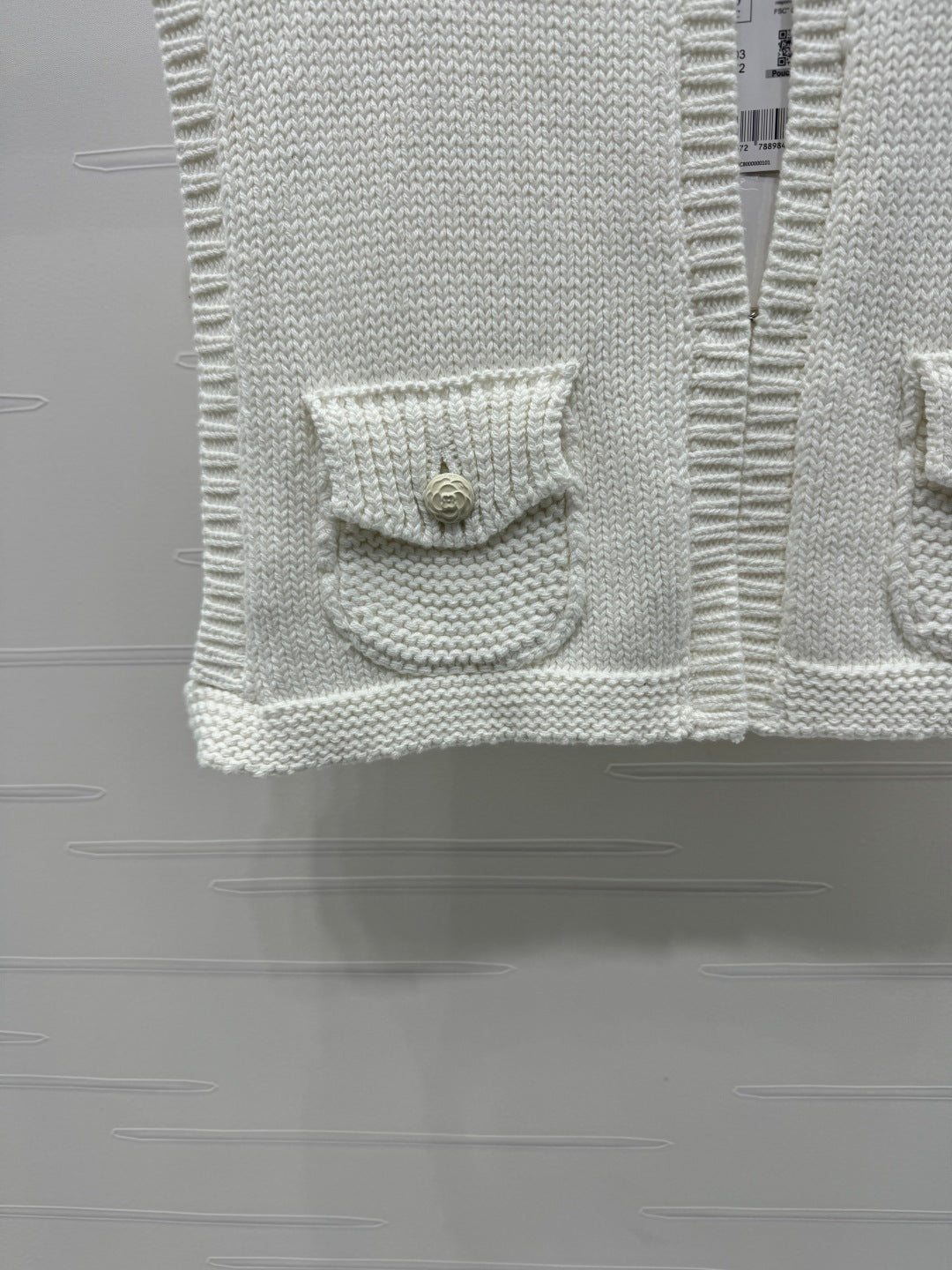 CHANEL CROPPED KNIT SWEATER 269388