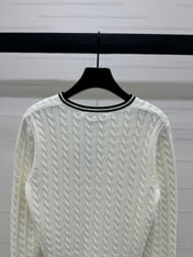 DIOR V-NECK PULLOVER SWEATER 274926