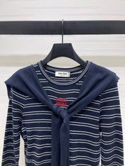 MIUMIU COWL NECK KNITTED SWEATER STYLE 481