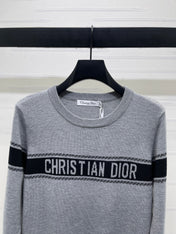 DIOR 25S LONG-SLEEVED KNIT SWEATER STYLE 036