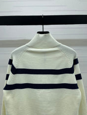 CHANEL 25S STAND-COLLAR CARDIGAN 282