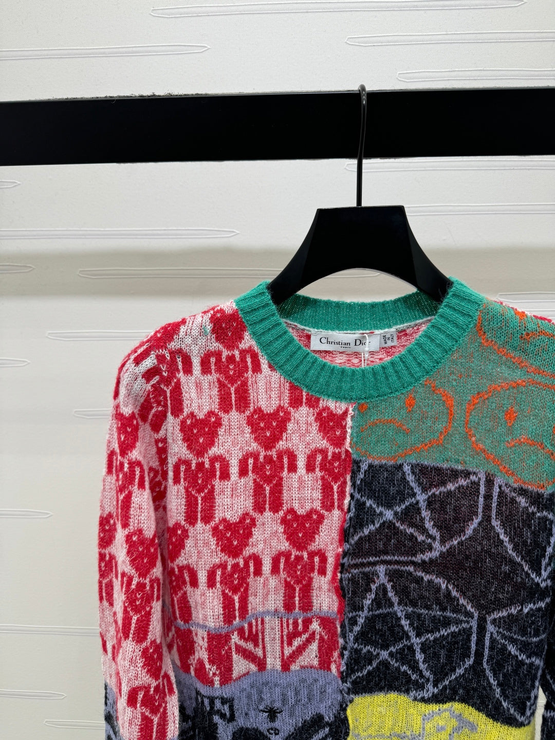 DIOR 26S LONG-SLEEVE CREW-NECK SWEATER 1126