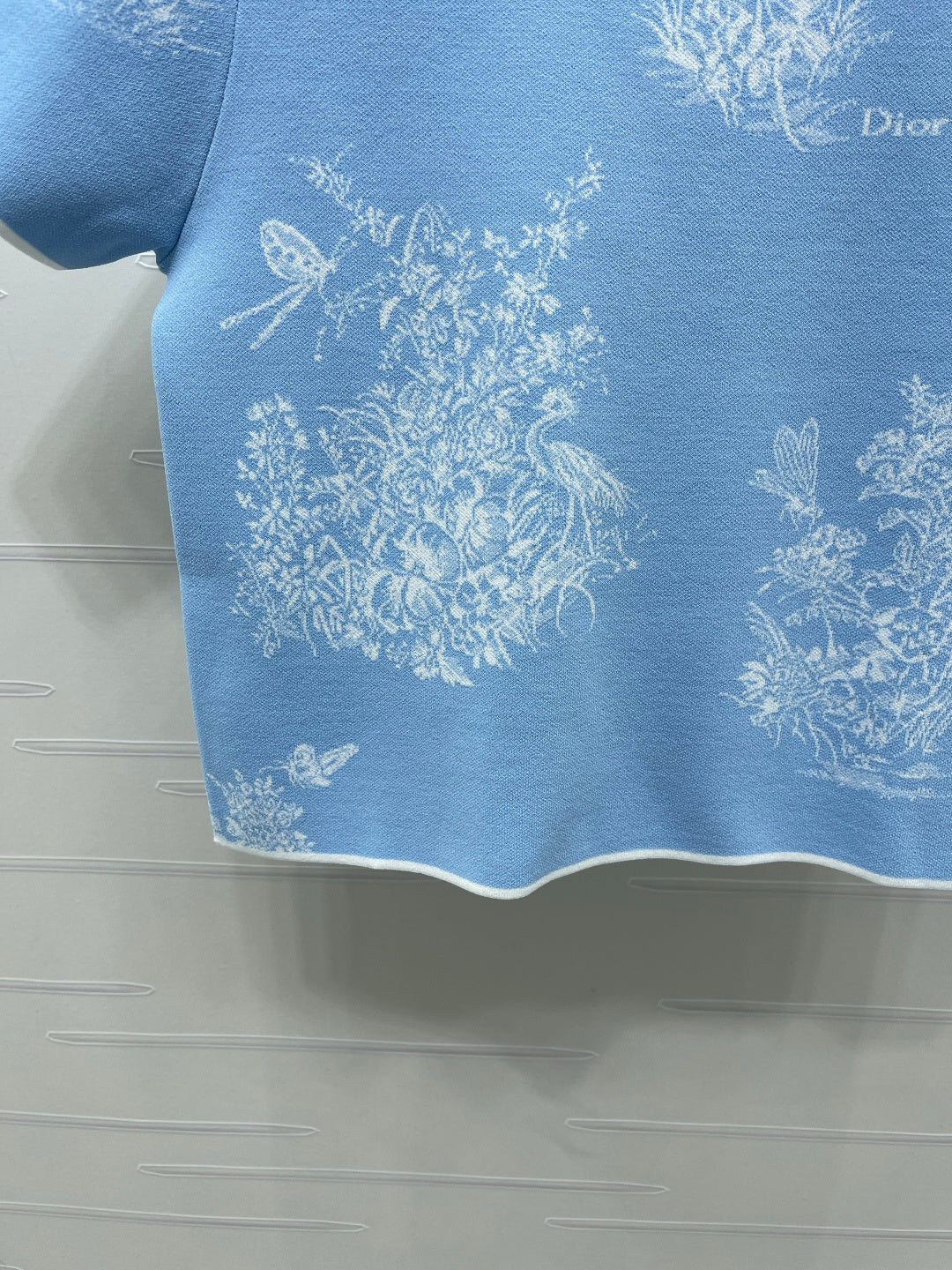 DIOR 26S SHORT-SLEEVE KNIT TOP 1360