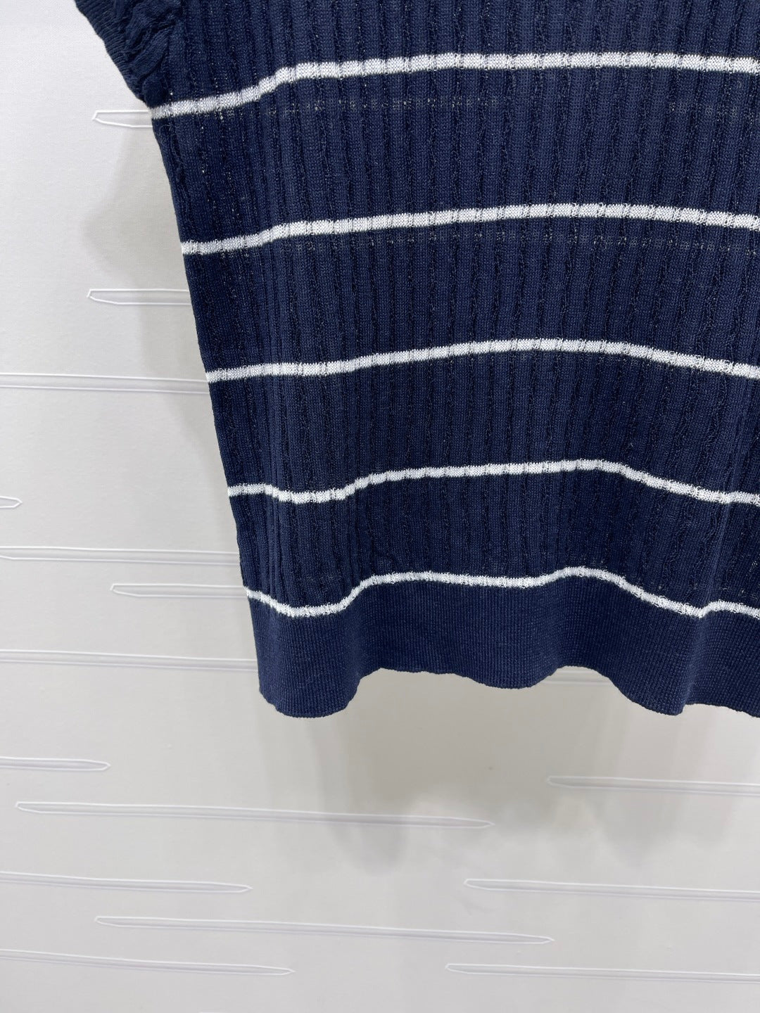 CHANEL 26S SHORT-SLEEVE KNIT TOP 1343