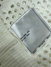 CHANEL 26S OPENWORK KNIT CARDIGAN 1333