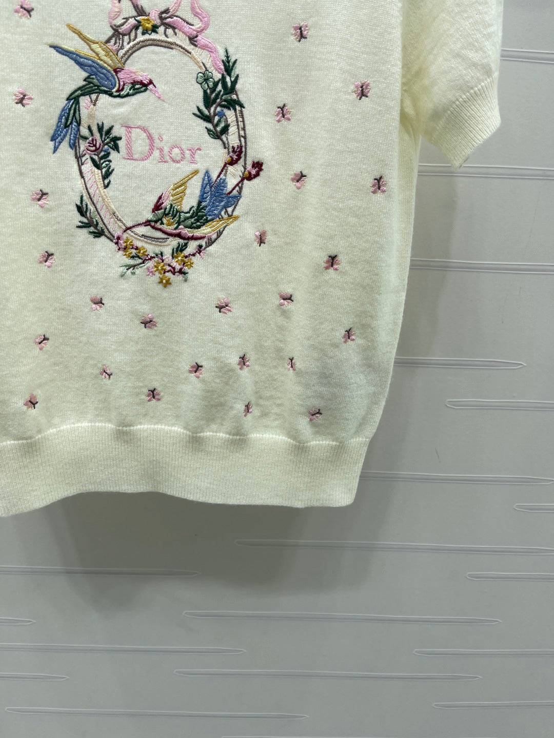 DIOR 26S SHORT-SLEEVE CREWNECK T-SHIRT 1322