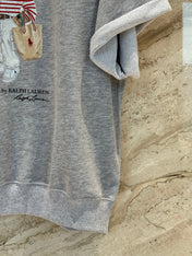 RALPH LAUREN 26S SHORT SLEEVE SWEATSHIRT 508