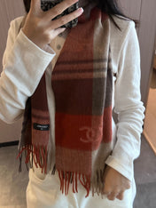 CHANEL 25S SCARF 180 IN CASHMERE 931361