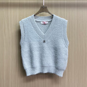 LOEWE 26S V-NECK KNIT VEST 652