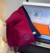 HERMES 25S SCARF 190 IN CASHMERE 854620