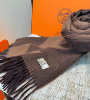 HERMES 25S SCARF 190 IN CASHMERE 987695