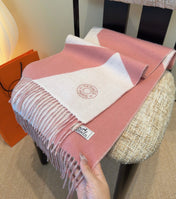 HERMES 25S SCARF 190 IN CASHMERE 989783
