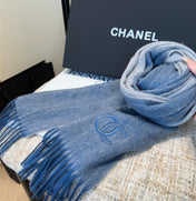 CHANEL 25S SCARF 180 IN CASHMERE 989788