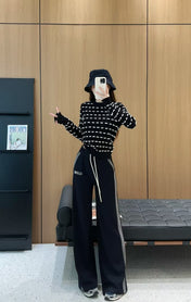 CELINE 25S WIDE-LEG WOOL PANTS 0125