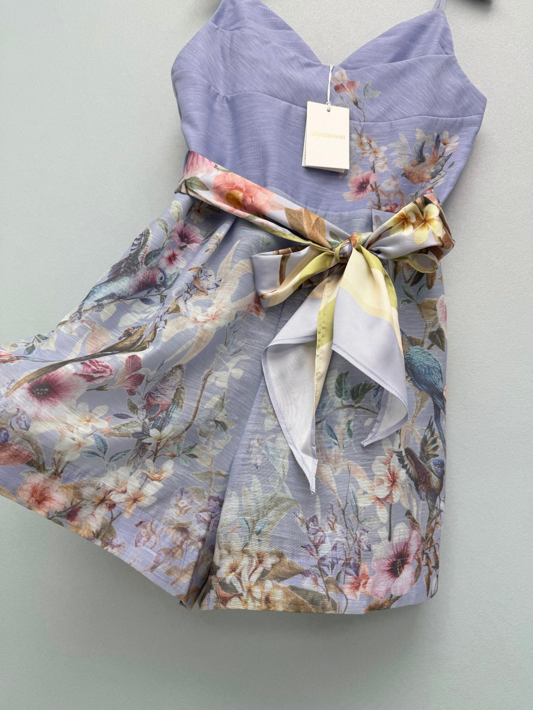 ZIMMERMANN 26S PATTERNED JUMPSUIT SET STYLE 133