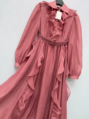 ZIMMERMANN 26S RUFFLED MAXI DRESS STYLE 130