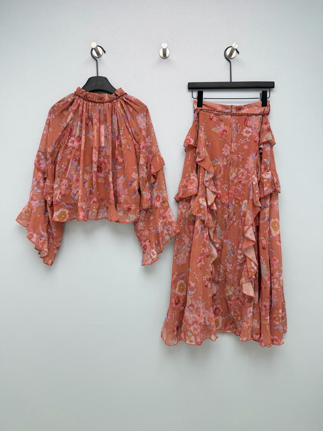 ZIMMERMANN 26S TOP AND SKIRT SET STYLE 64