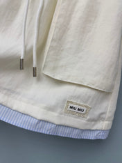 MIUMIU 26S TOP AND SKIRT SET STYLE 1083