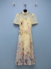 ZIMMERMANN 26S BEADED COLLAR DRESS STYLE 33