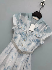 ZIMMERMANN 26S SLEEVELESS DRESS WITH BELT STYLE 30